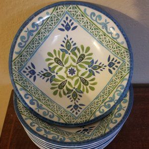 Melamine soup bowls